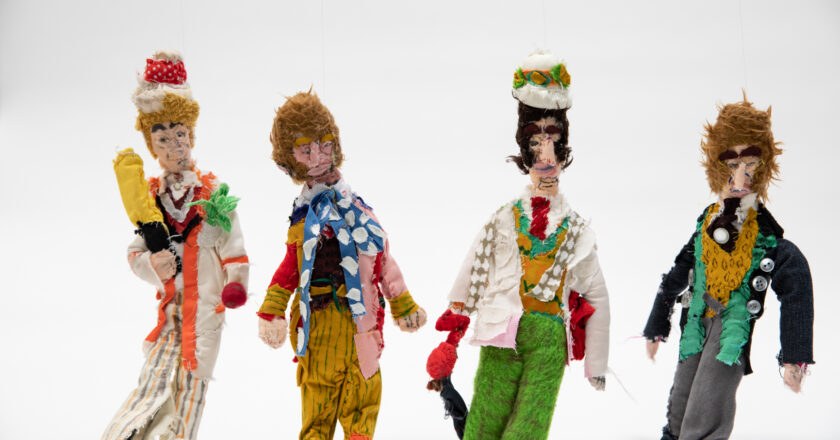 Lucy Walkers Doctor Who characters. Doctors 5-8 (left to right)
