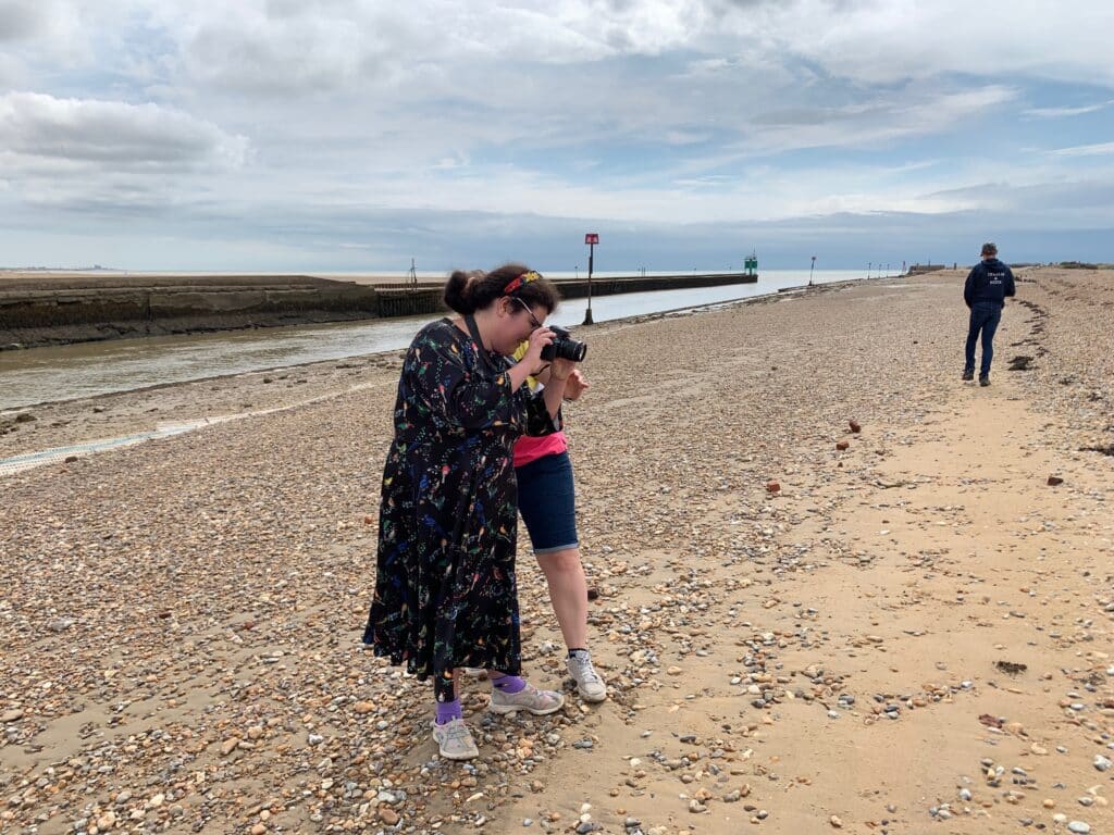 Lucy Jenion at Rye Harbour 2022