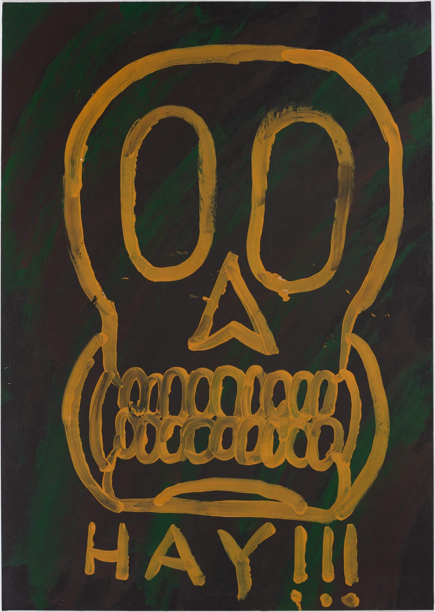 Jack Goldsmith, Untitled/Skull HAY!!!, 2022