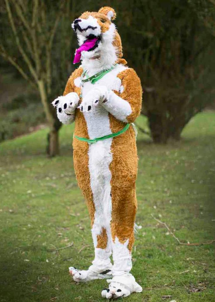 Speedy, a costume and character created by Lucy Walker.